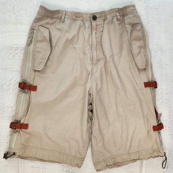 Retro Mens Outdoor Shorts w/Mosquito Mesh Lining&Cinch Legs - Picture 1 of 16